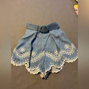 Zimmermann shorts size 0